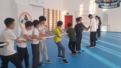 "Үйірмеден үйренерім көп"Толағай ұлттық спорт үйірмесі